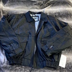 Caterpillar Racing Leather Jacket by Burke’s Bay